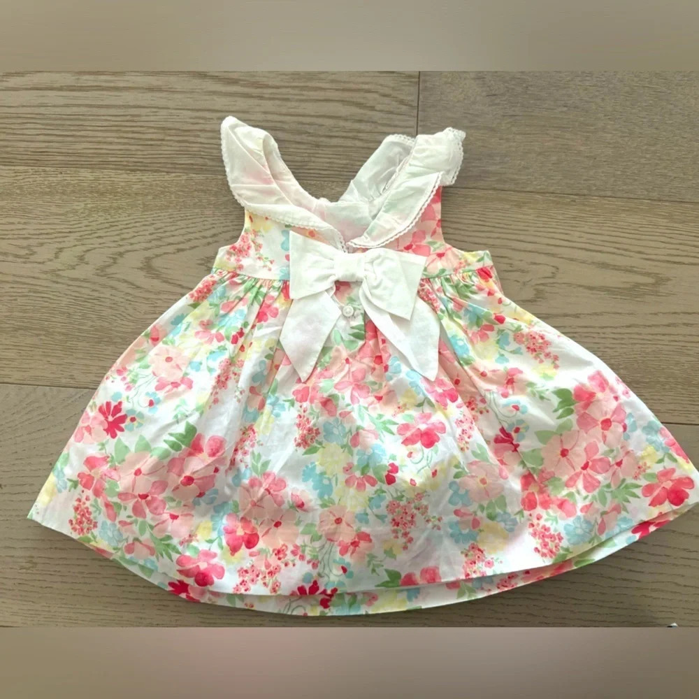 Janie and Jack girls sleeveless dresss size 3-6 months - Picture 2 of 3
